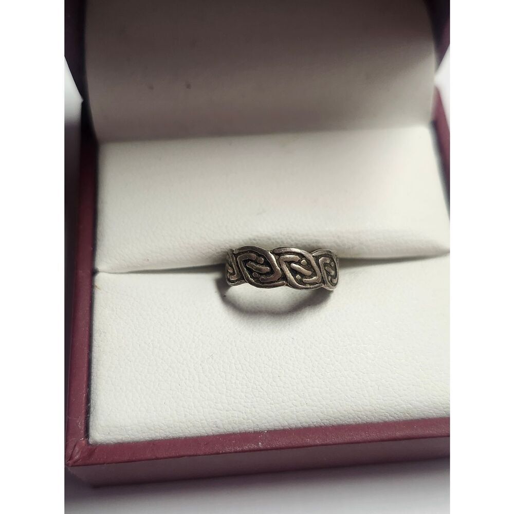 Sterling Silver Sz 3 Small Ring Or Toe Ring
